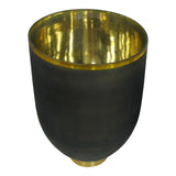 Moes Home Onyx Bowl Vase Large in Black