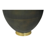 Moes Home Onyx Bowl Vase Small in Black