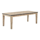 Moes Home Otero Dining Table in Light Brown
