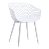 Moes Home Piazza Outdoor Chair in White