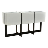Moes Home Prado Console Table in White
