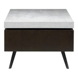Moes Home Quincy Coffee Table in Light Grey