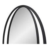 Moes Home Reflect Mirror Black in Black