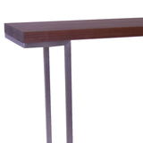 Moes Home Repetir Console Table in Walnut