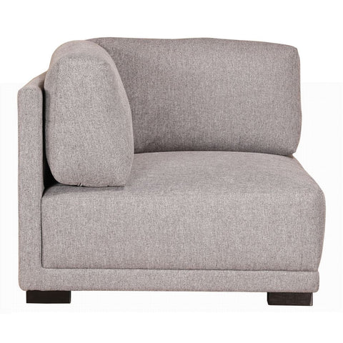 Moes Home Romeo Corner Chair Grey