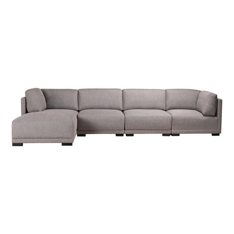 Moes Home Romeo Modular Sectional Left Grey