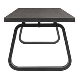 Moes Home Sable Dining Table in Black
