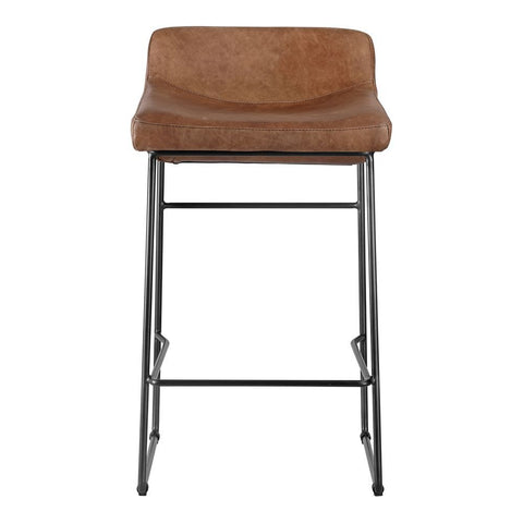 Moes Home Starlet Counter Stool Cappuccino-Set Of Two