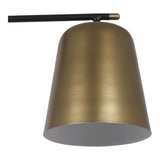 Moes Home Sticks Floor Lamp in Anitque Brass