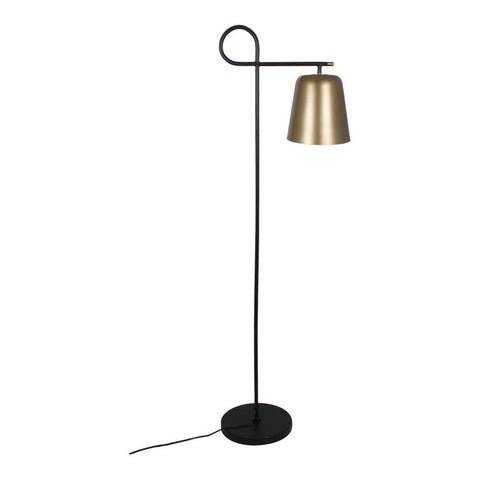 Moes Home Sticks Floor Lamp in Anitque Brass