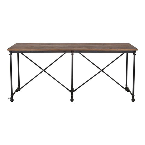 Moes Home Tavern Counter Table in Grey