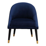 Moes Home Terrion Accent Chair in Blue