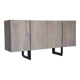 Moes Home Tiburon Sideboard Small in Light Grey