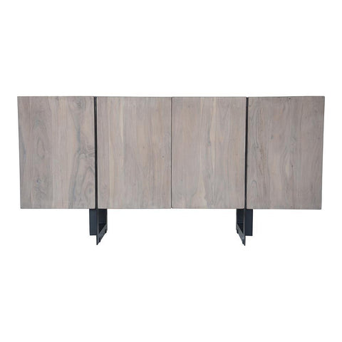 Moes Home Tiburon Sideboard Small in Light Grey
