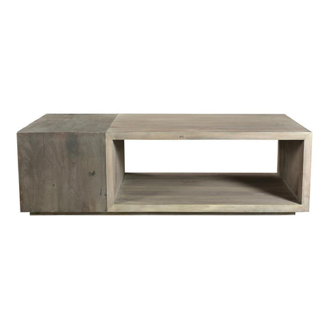 Moes Home Timtam Coffee Table in Light Grey