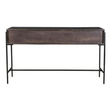 Moes Home Tobin Console Table in Light Brown
