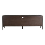 Moes Home Tobin Entertainment Unit in Light Brown