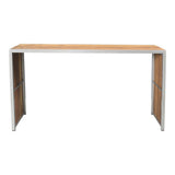 Moes Home Tofino Bar Table Caramel in Light Brown