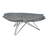Moes Home Tundra Coffee Table in Light Grey