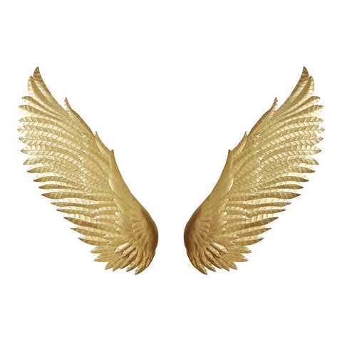 Moes Home Wings Wall Decor Gold