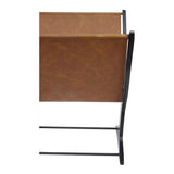 Moes Home Ziff Magazine Holder in Light Brown