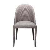 Moes Libby Dining Chair In Burgundy