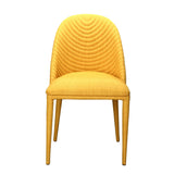 Moes Libby Dining Chair In Yellow
