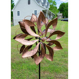 OS Home and Office Model 622253 Copper Pinwheel Wind Spinner