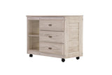 OS Home and Office Model 85204-2A Light Ash Chest with Three Drawers