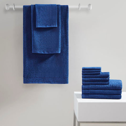 Olliix Big Bundle 100% Cotton 12 Piece Bath Towel Set