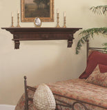 Pearl Mantel Devonshire Mantel Shelves In Cherry Distressed Finish