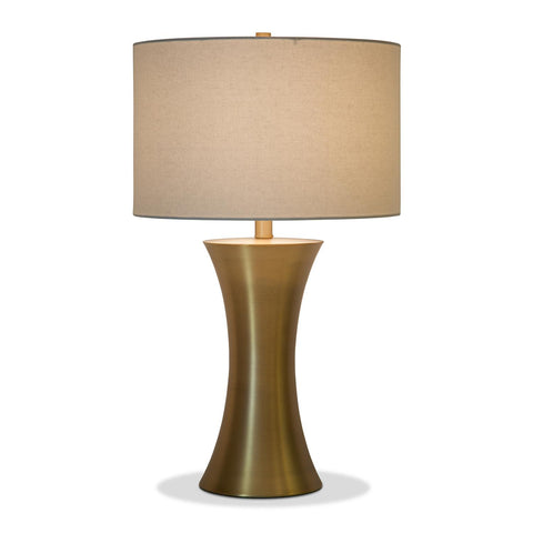 Hudson & Canal Quince Table Lamp In Antique Brass