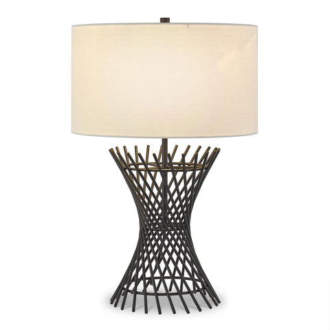 Hudson & Canal Lina Table Lamp In Blackened Bronze