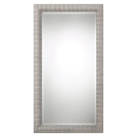 Uttermost Abenaki Ivory Gray Oversized Mirror