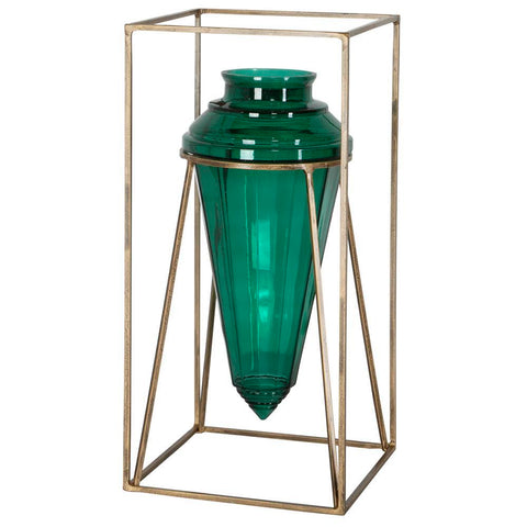 Uttermost Ariga Emerald Green Vase