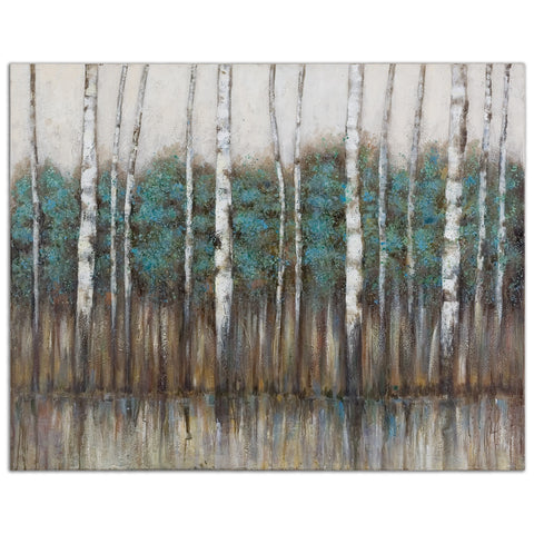 Uttermost Edge Of The Forest Canvas Art