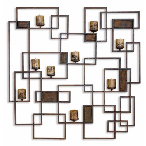 Uttermost Siam candle Light Wall Sculpture