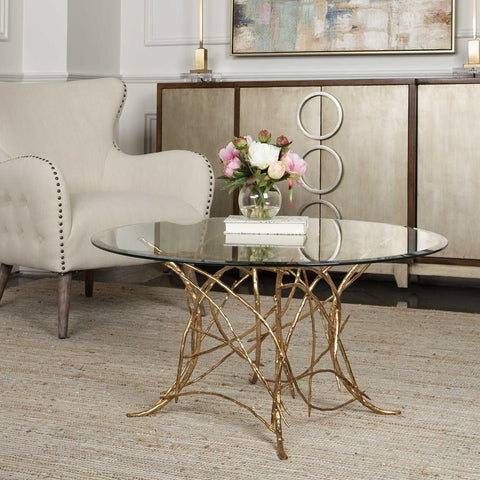 Uttermost Uttermost Amoret Glass Coffee Table