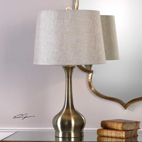 Uttermost Uttermost Balle Antiqued Brass Table Lamp