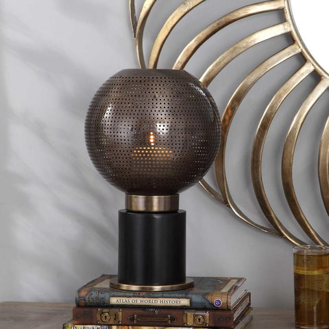 Uttermost Uttermost Branham Bronze Globe Candleholder