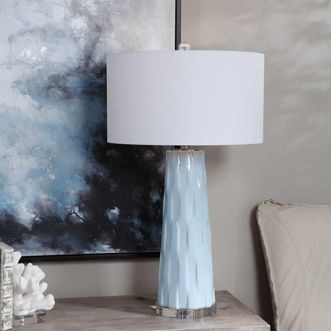 Uttermost Uttermost Brienne Light Blue Table Lamp