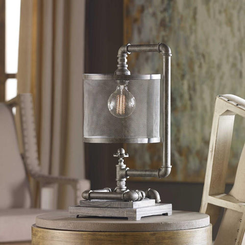 Uttermost Uttermost Bristow Industrial Pipe Lamp