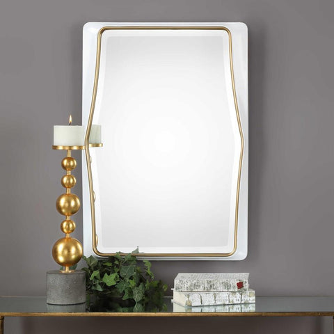 Uttermost Uttermost Colleen Gloss White Mirror