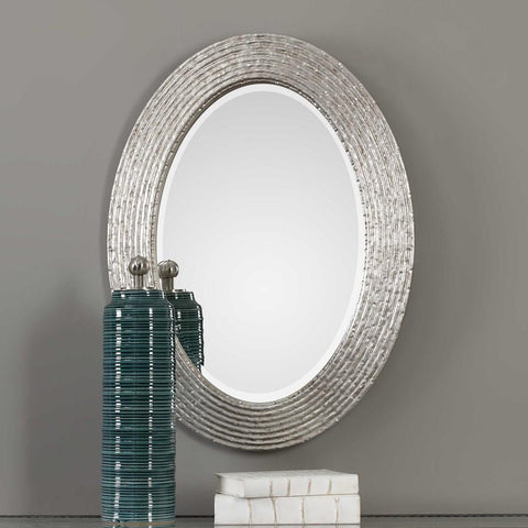 Uttermost Uttermost Conder Oval Silver Mirror