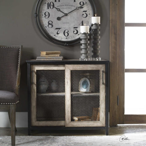 Uttermost Uttermost Dylan Wire-Mesh Accent Cabinet