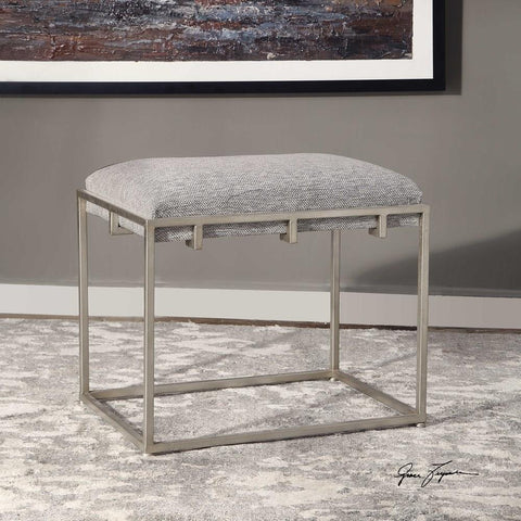 Uttermost Uttermost Edie Silver Small Bench