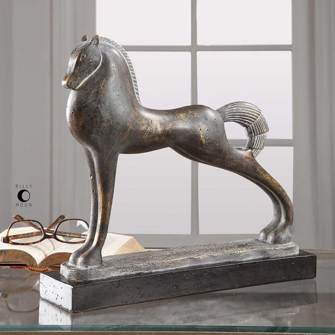 Uttermost Uttermost Epeius Bronze Horse Statue