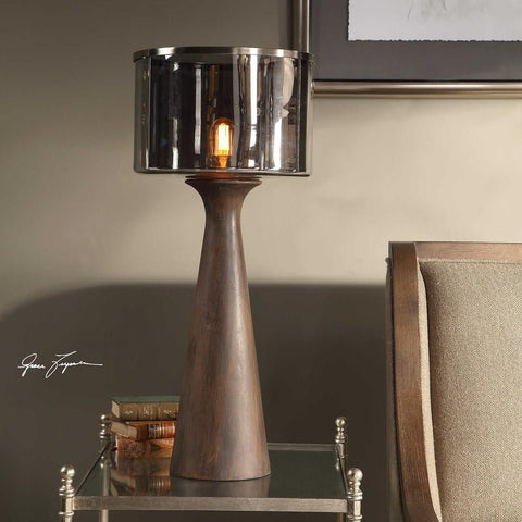 Uttermost Uttermost Fernando Walnut Table Lamp