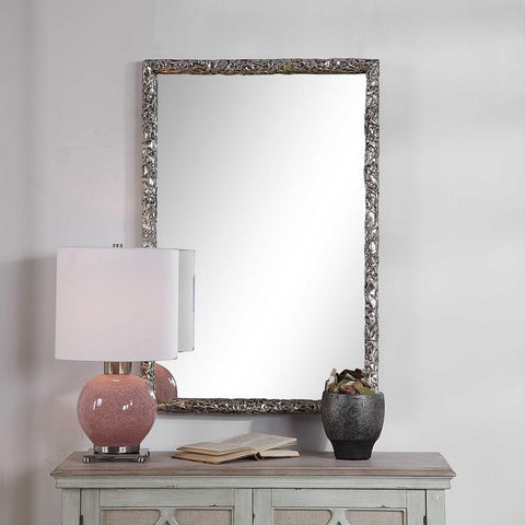 Uttermost Uttermost Greer Silver Vanity Mirror