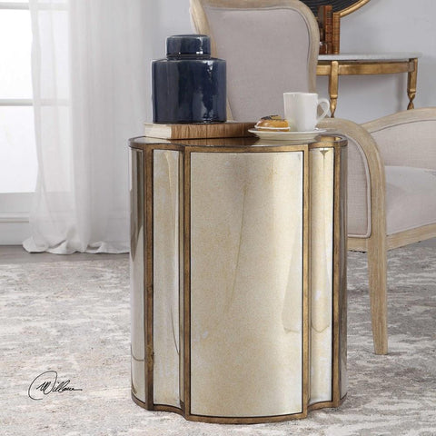 Uttermost Uttermost Harlow Mirrored Accent Table